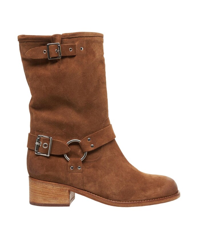 brown-suede-biker-ankle-boots