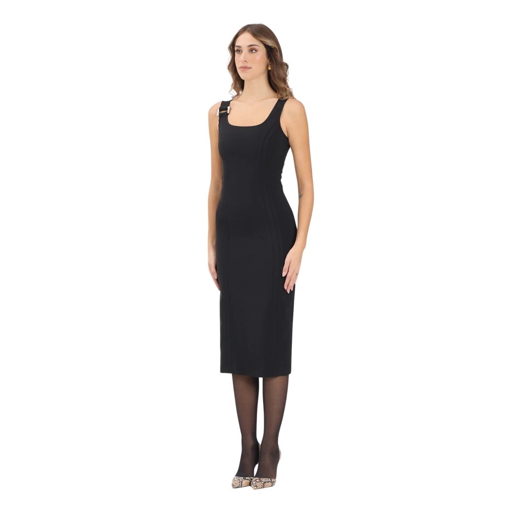 Patrizia Pepe Damen Schwarz Kleider, K, Lgröße: