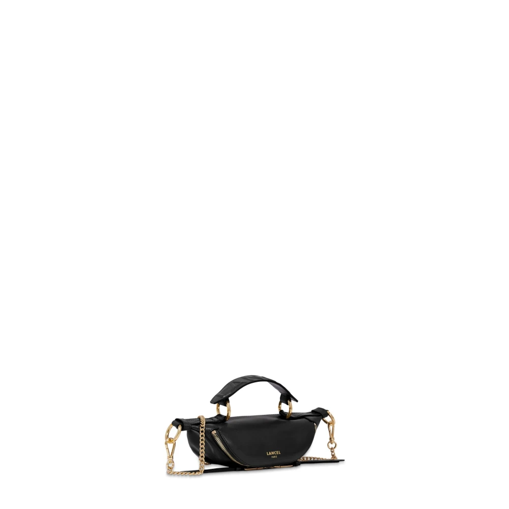 Lancel Origami Mini Handtas Zwart Black Dames