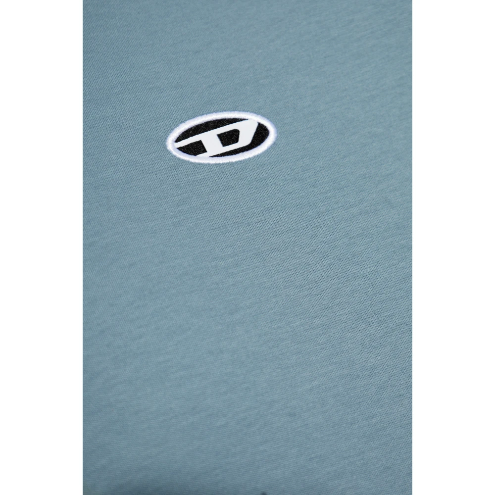 Diesel T-shirt T-Adjust-Doval-Pj Blue Heren