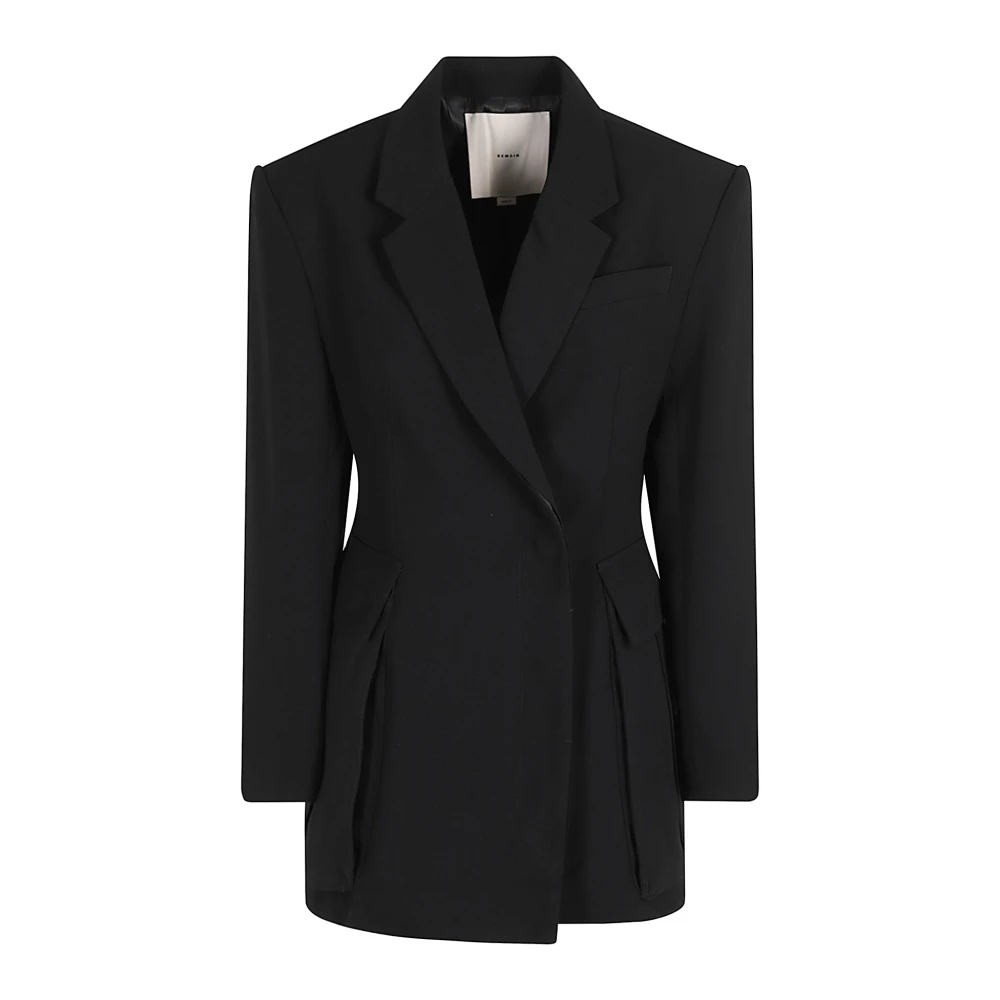 Remain Birger Christensen Getailleerde Blazer Black Dames