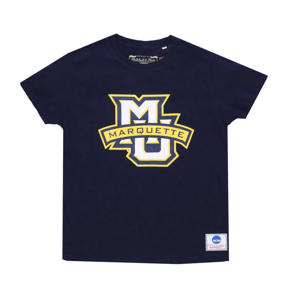 Mitchell & Ness Ncaa OG TEE Mareag Navy Blue Heren