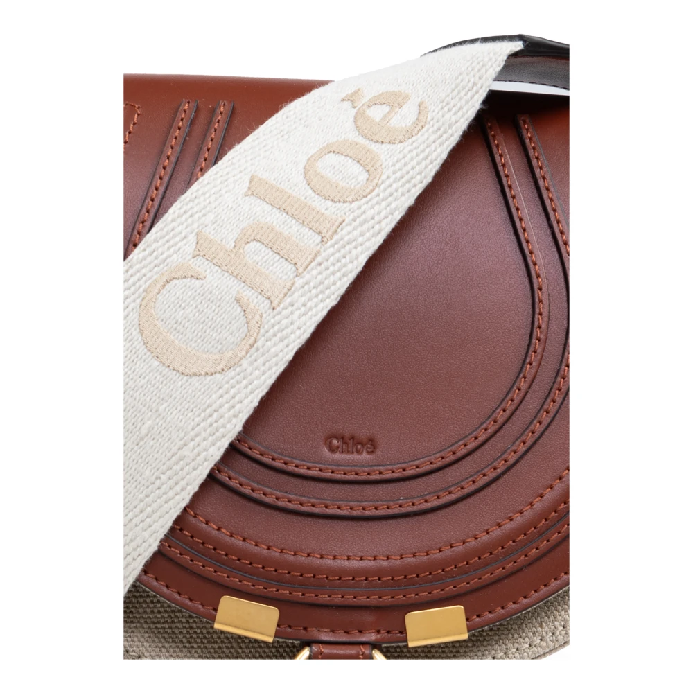 Chloé Marcie Small schoudertas Brown Dames