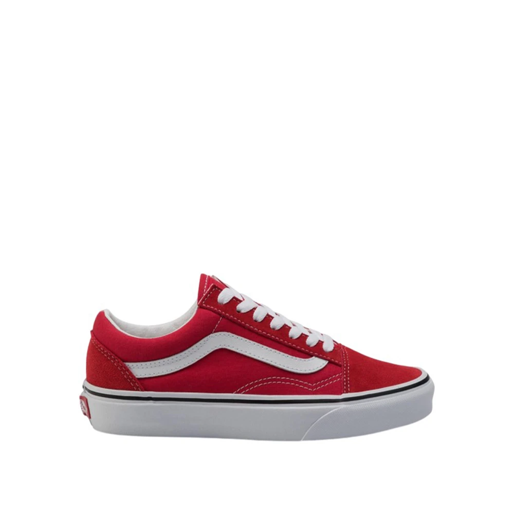 Vans Klassieke Old Skool Sneakers Heren Schoenen Rood