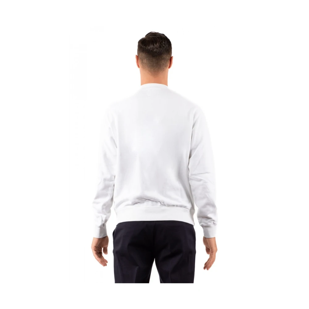 Dsquared2 Heren Sweatshirt Stijlvol Casual Mode White Heren