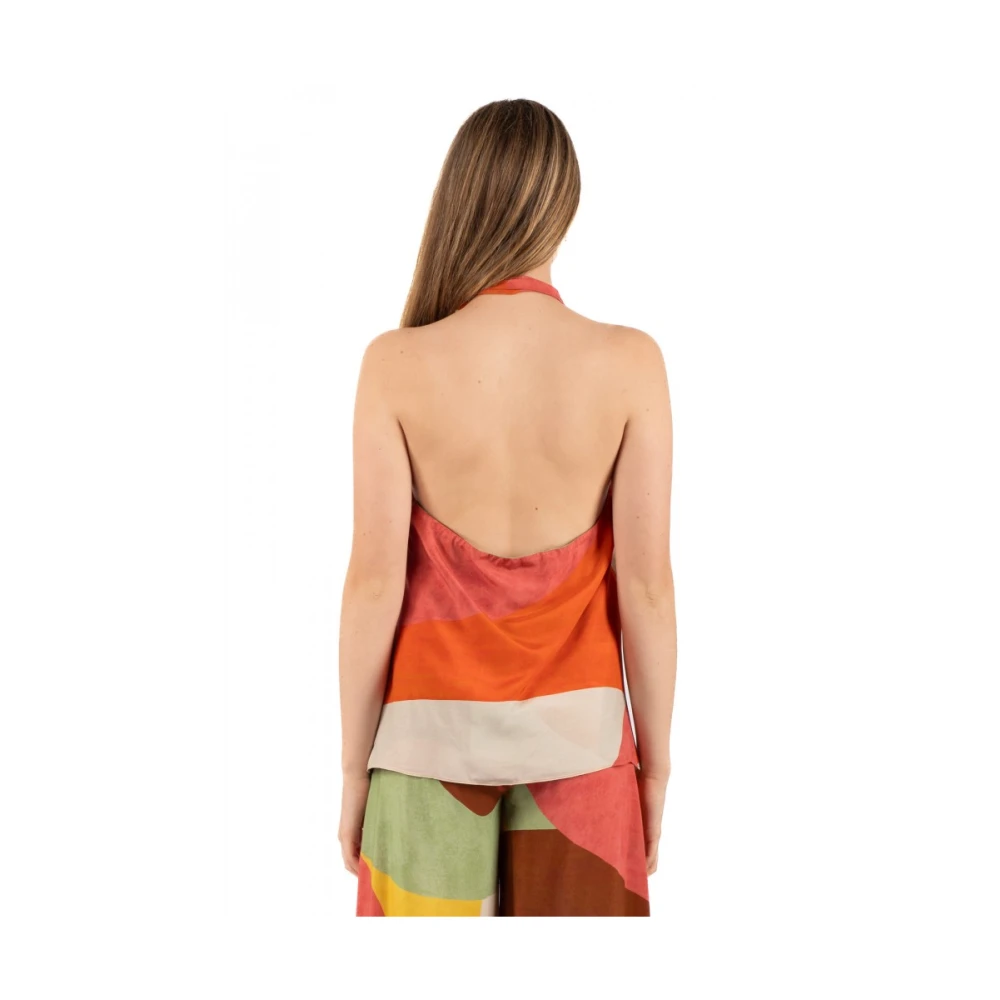 Hanita Stijlvolle Top voor Vrouwen Multicolor Dames
