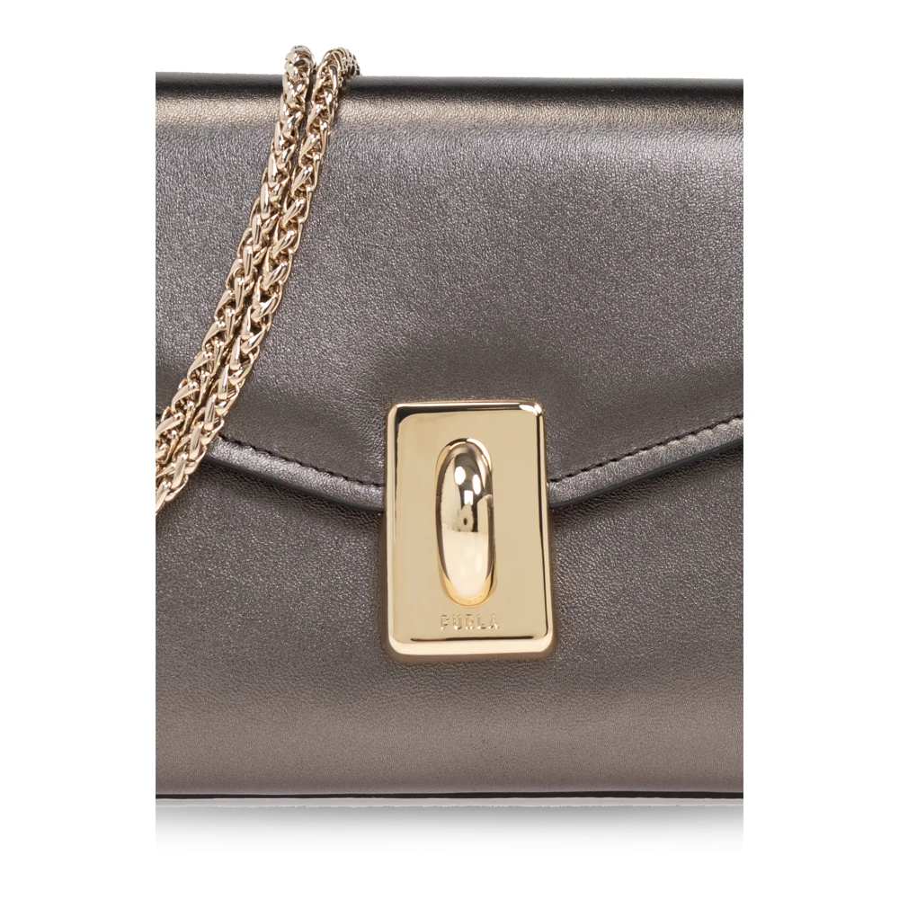 Furla Clutch 'Meridiana Medium' Gray Dames