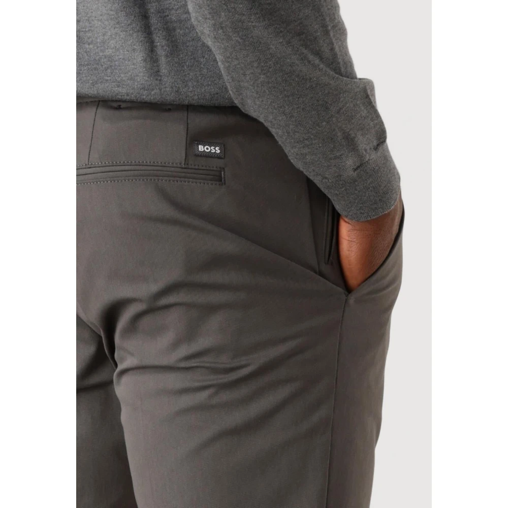 Boss Black Grijze Chino Kaito1 T Gray Heren