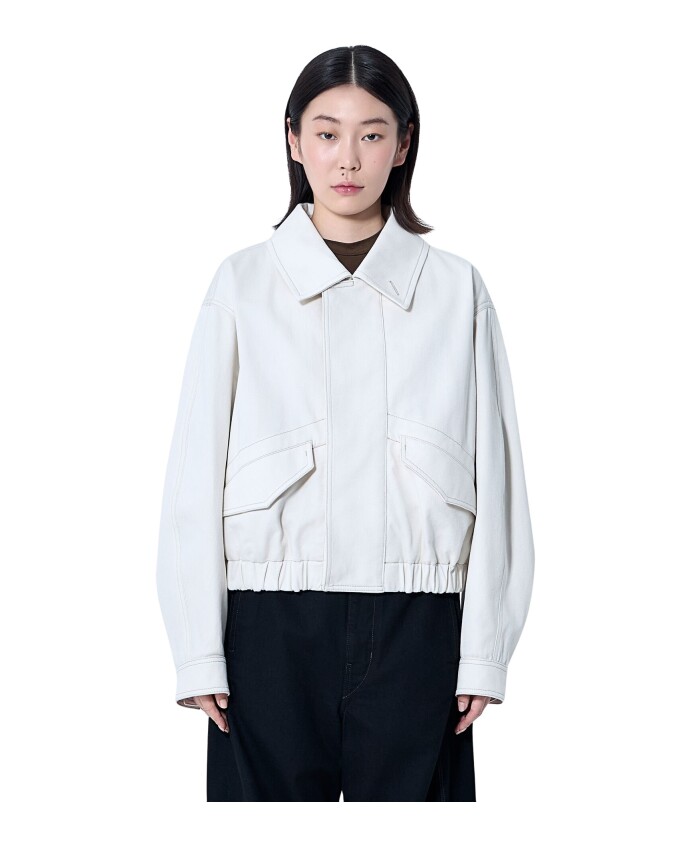 veste-blouson-en-drill-de-coton