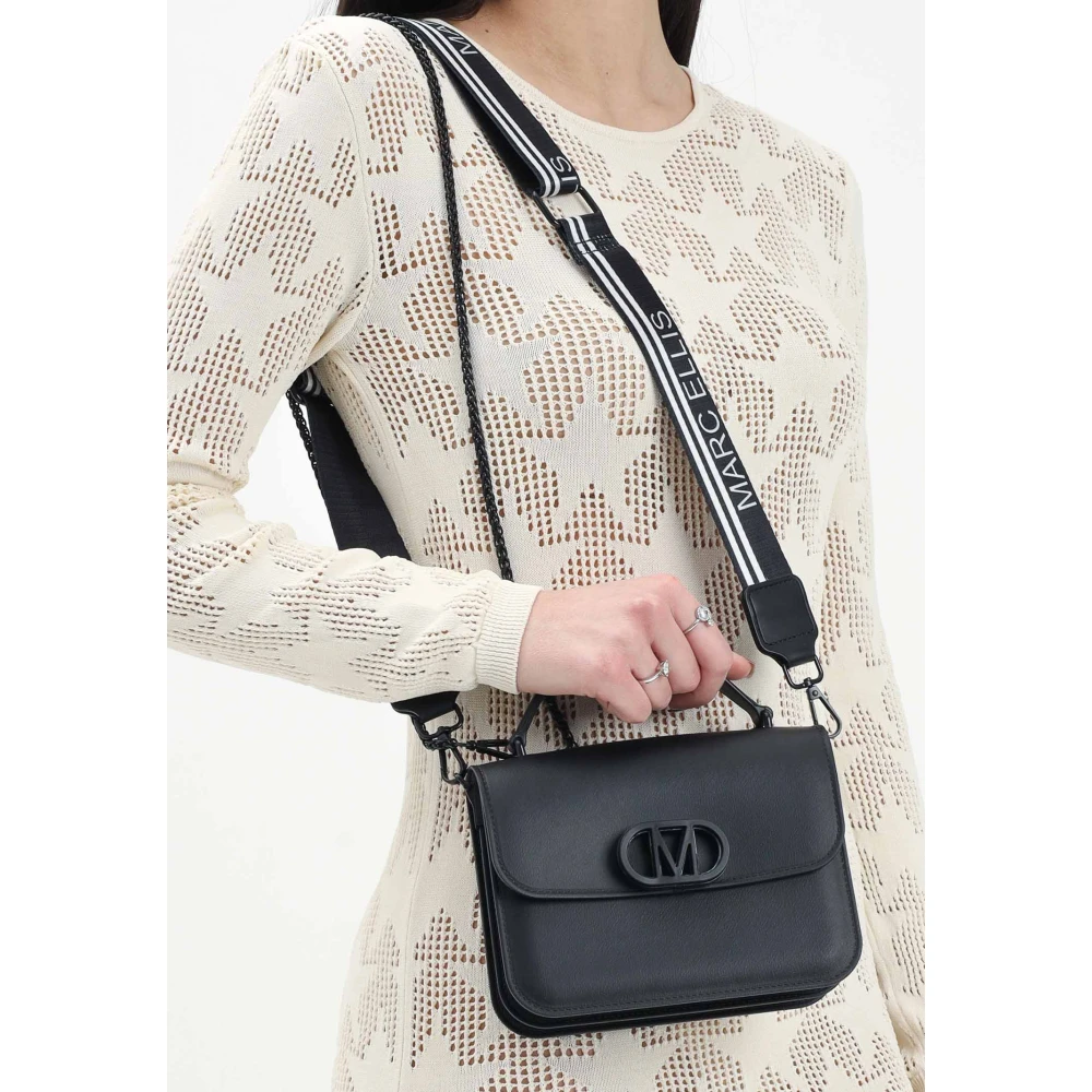 Marc Ellis Flat Ear Zwarte Handtas Black Dames