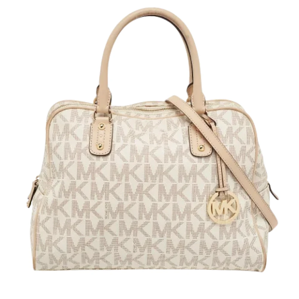 Michael Kors Pre-owned Leather handbags Beige Dames