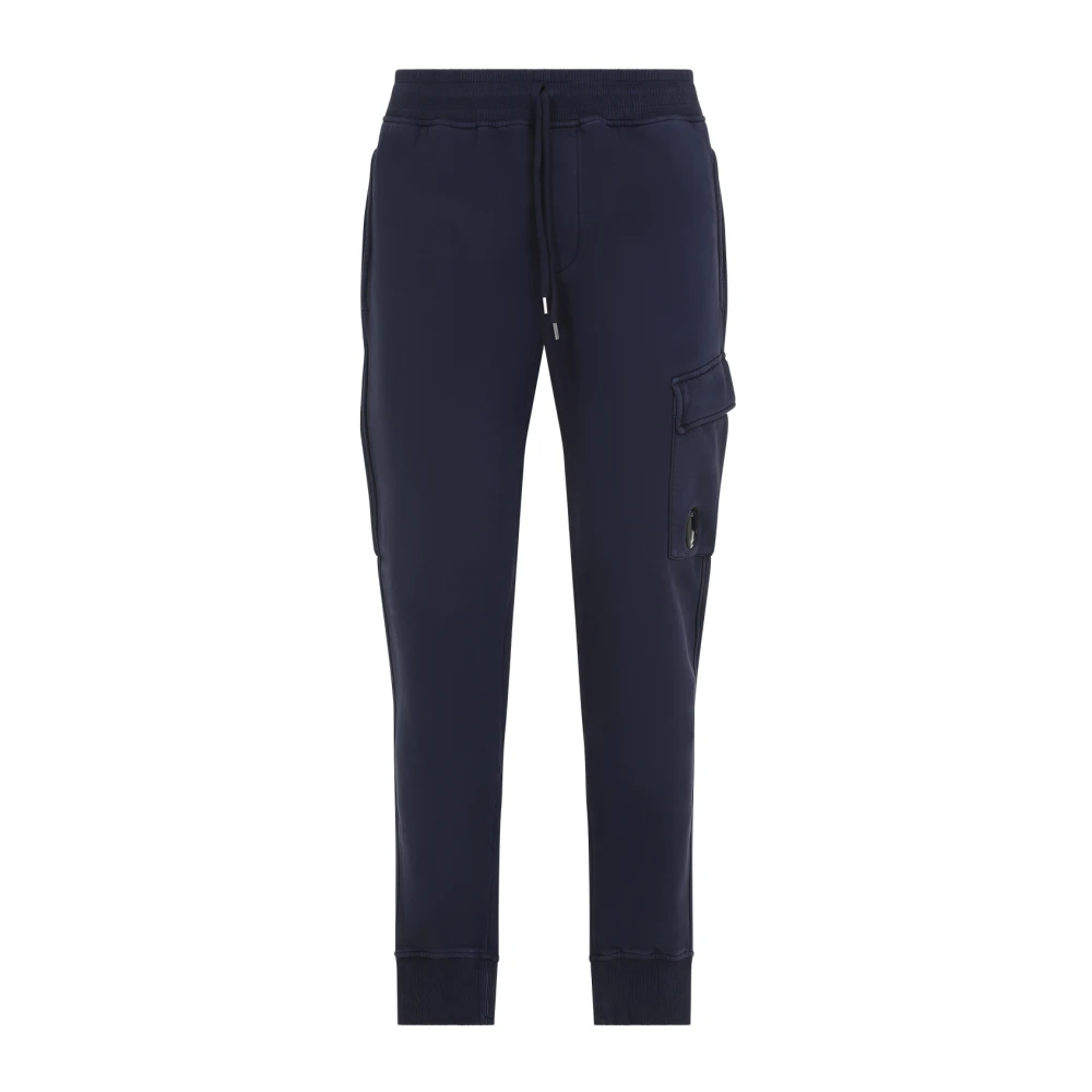 C.P. Company Cargo Sweatpants in Estate Blue Heren