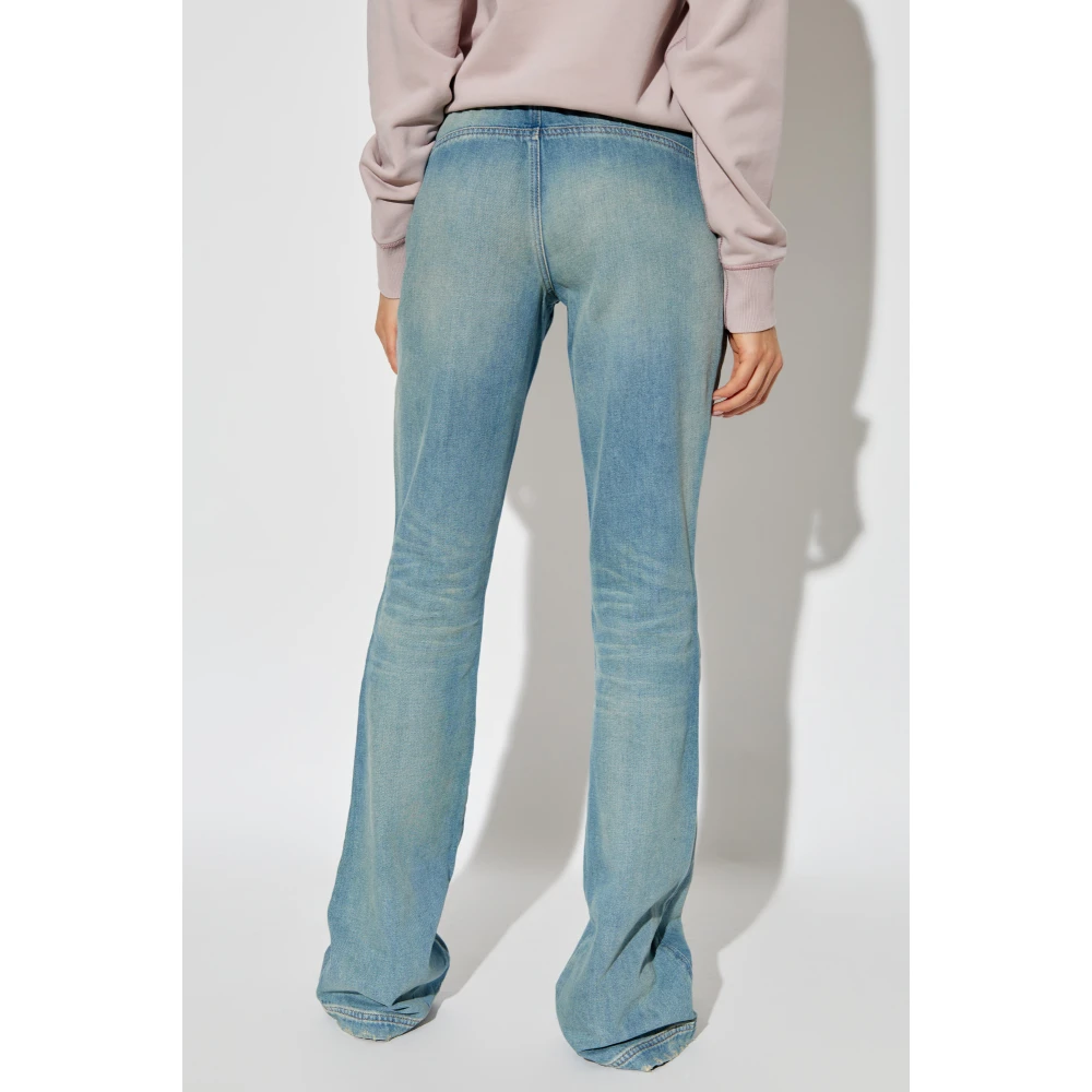 Diesel Jeans met ruwe afwerking D-Eby-S Blue Dames