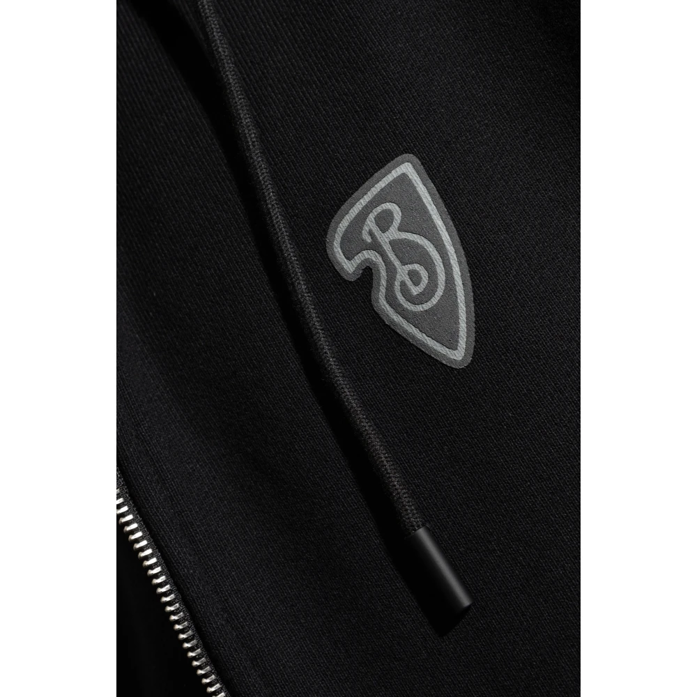 Burberry Hoodie Black Heren