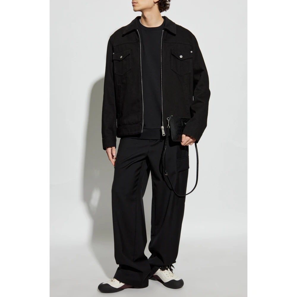 Iceberg Gedrukte sweatshirt Black Heren