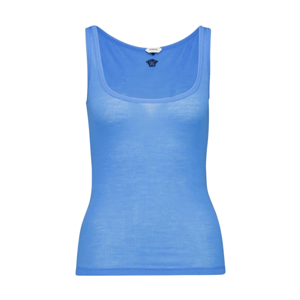 Versace Donna Blu Top, M, New,