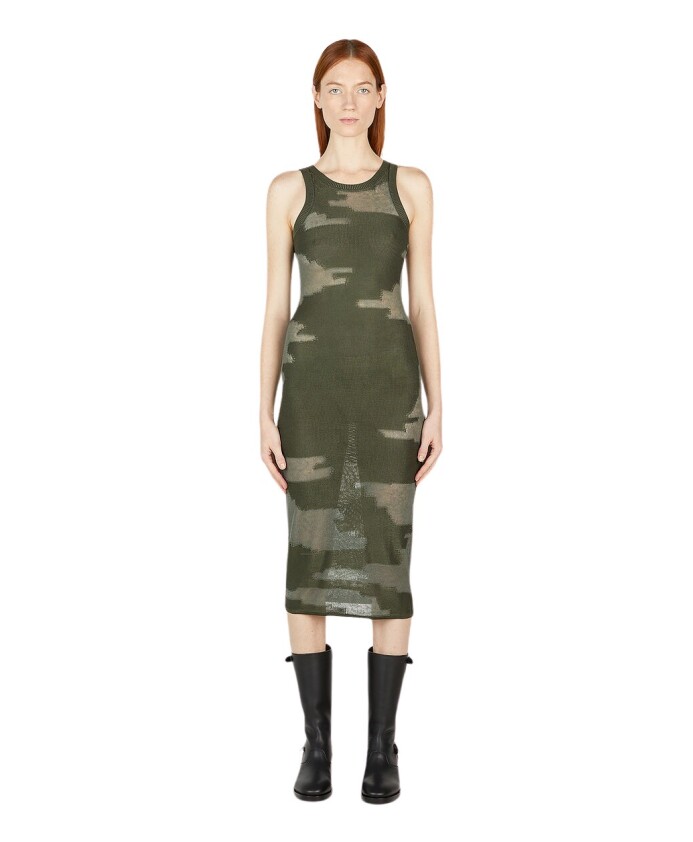 robe-midi-tricotee-a-motif-graphique