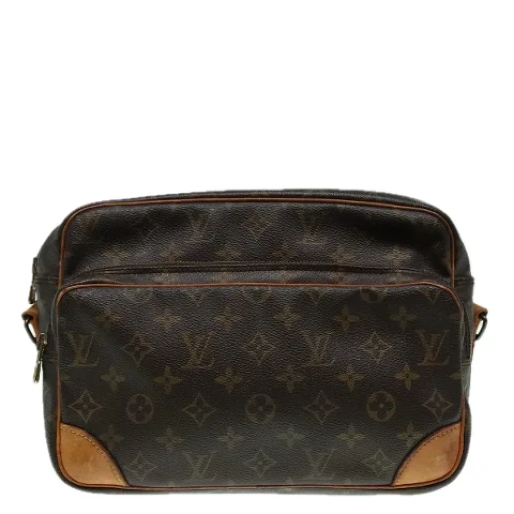 Louis Vuitton Vintage Pre-owned Canvas louis-vuitton-bags Brown Dames