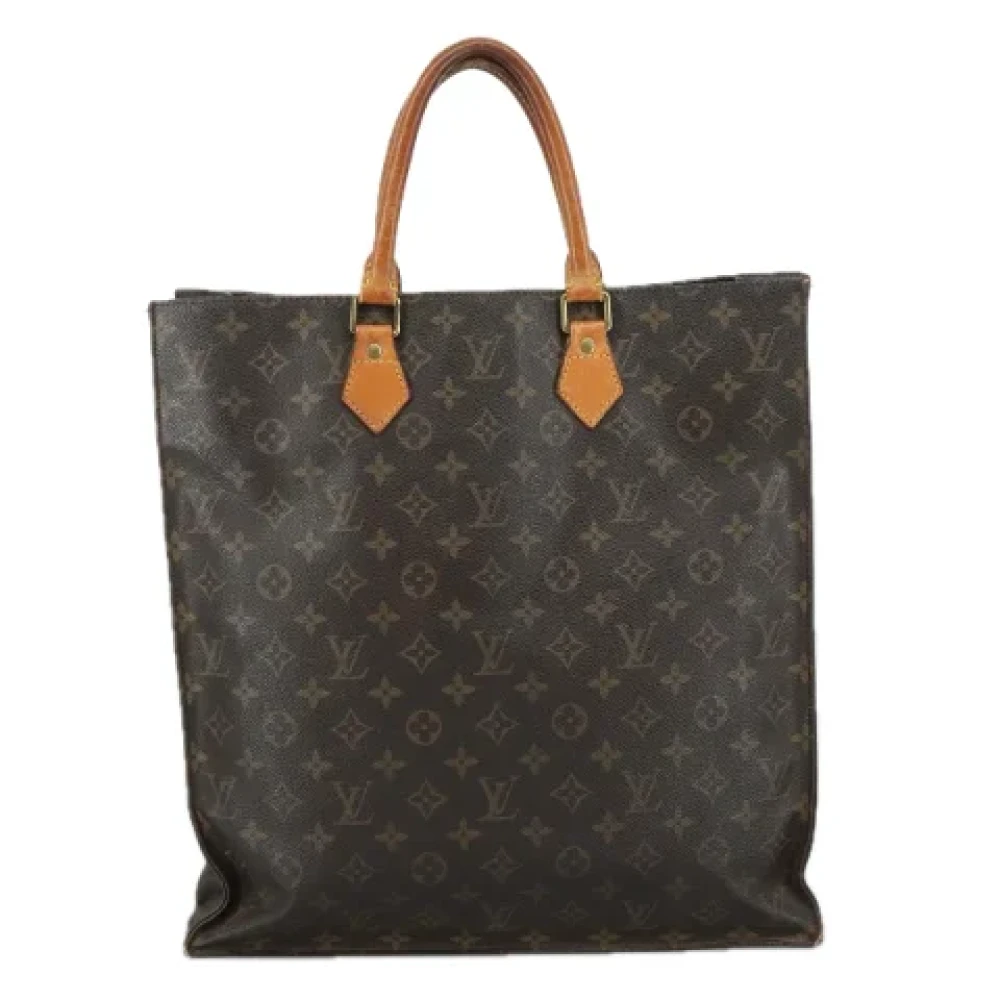 Louis Vuitton Vintage Pre-owned Canvas handbags Brown Dames