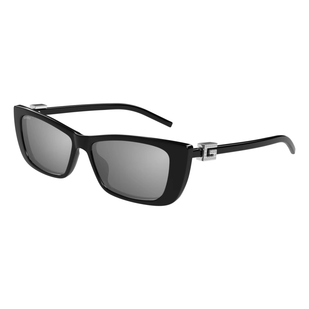 Gucci Women's Black Sunglasses, 53 Mm, Cat Eye Sunglasses