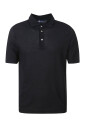 polo-en-coton-bleu-fermeture-a-bouton
