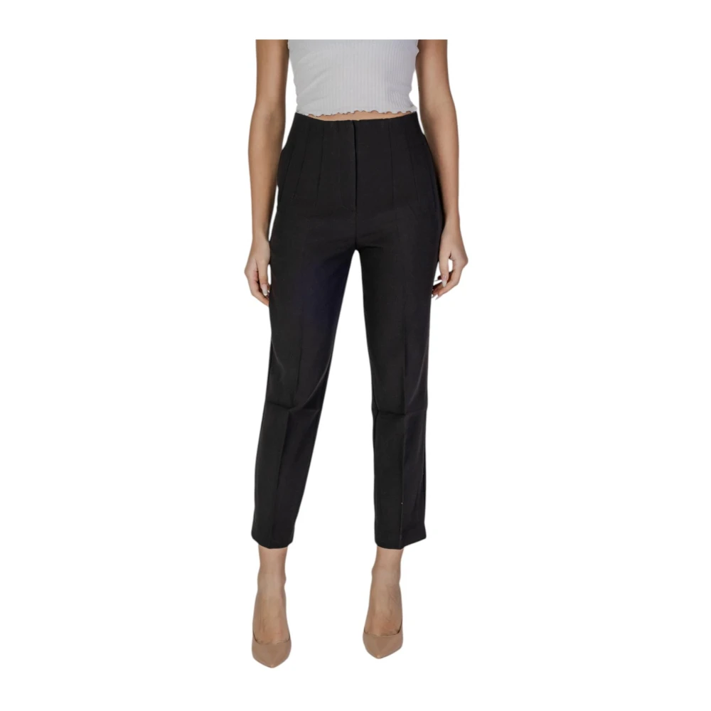 Only Mujer Negro Pantalones, Talla: L L32