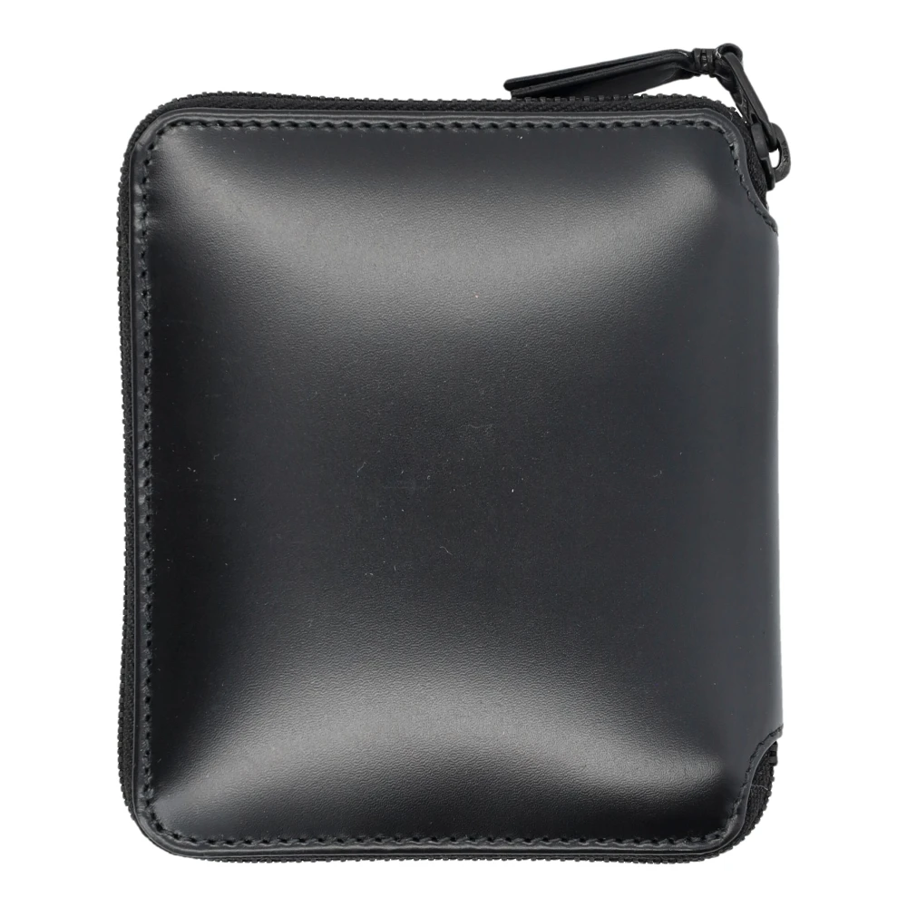 Comme des Garçons Zwarte Verticale Ritsportemonnee Black Unisex