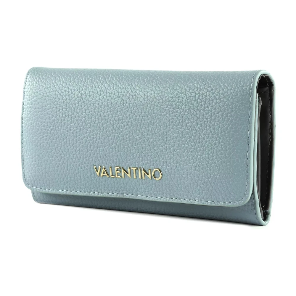 Valentino by Mario Valentino Alexia Portemonnee Stof Portafogli Blue Dames