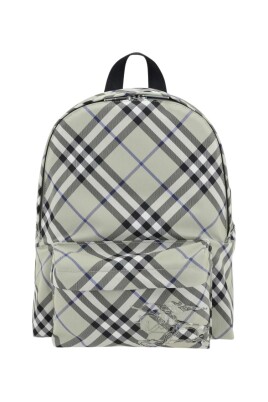 green-check-pattern-backpack