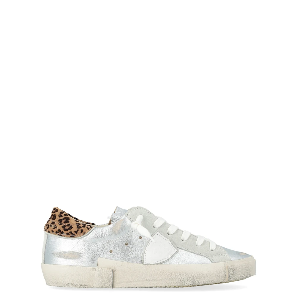 Philippe Model Women's Gray Prsx Sneaker - Sneakers - 5 Uk- Shoes