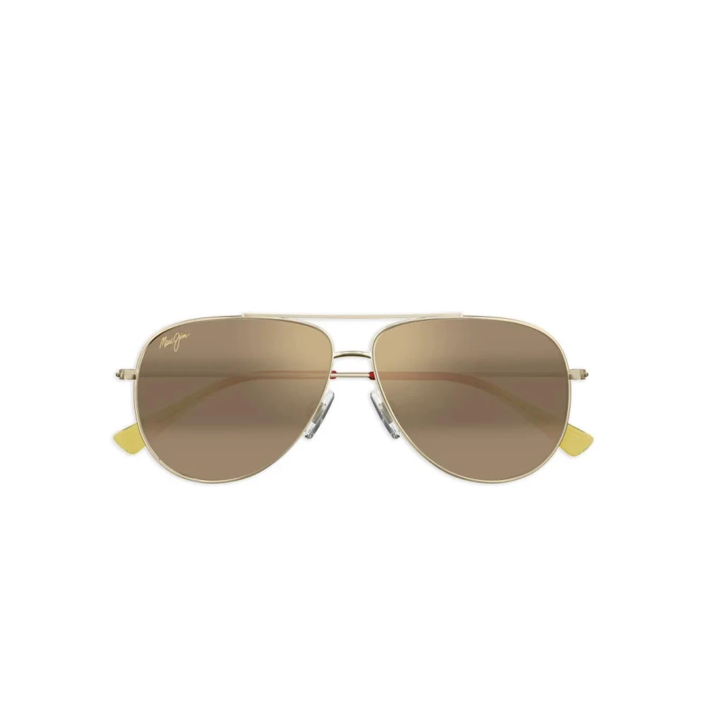 Maui Jim Unisex Yellow Hau'oli Sunglasses - Sunglasses - 59 Mm - Accessories