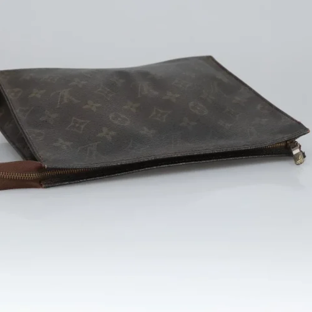 Louis Vuitton Vintage Pre-owned Canvas pouches Brown Dames