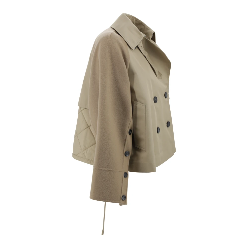 Max Mara Weekend Kameel Weekendjassen voor vrouwen Brown Dames