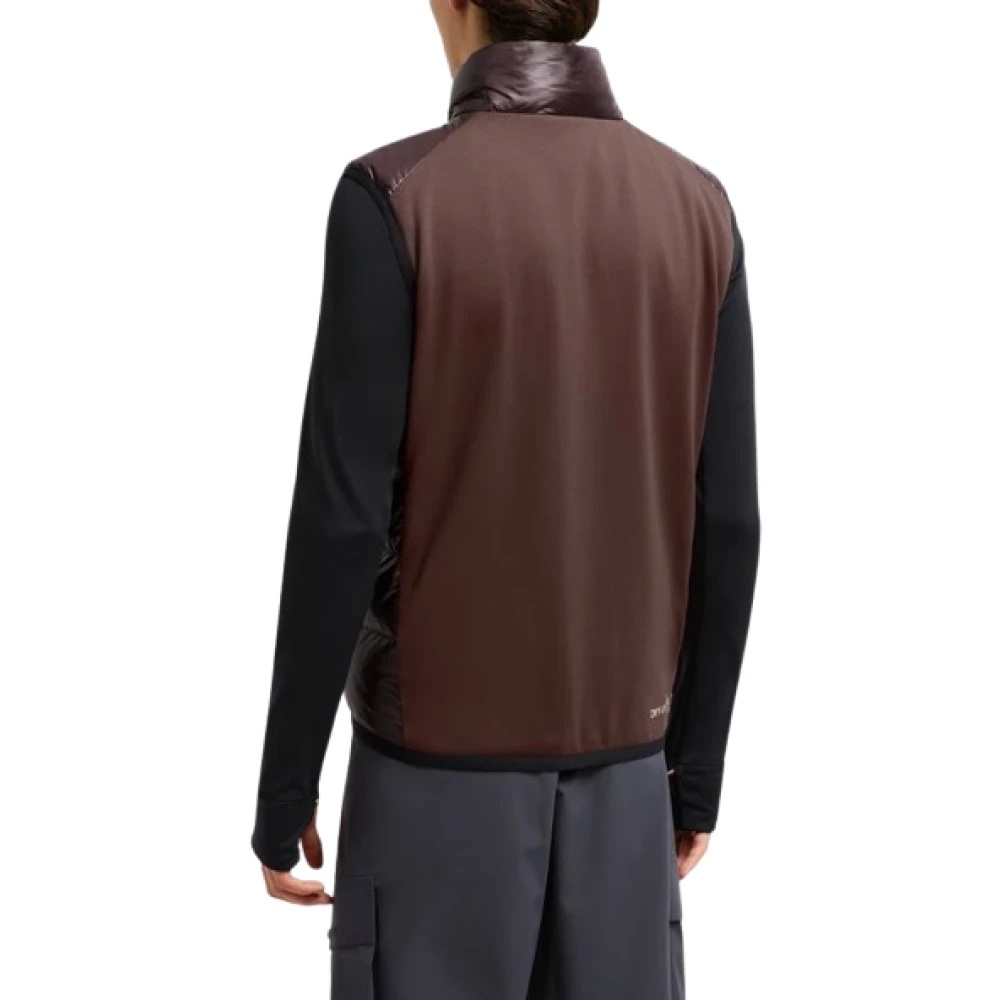 Moncler Gewatteerde Puffer Vest Red Heren