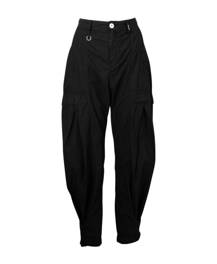 pantalon-en-popeline-de-coton-noir