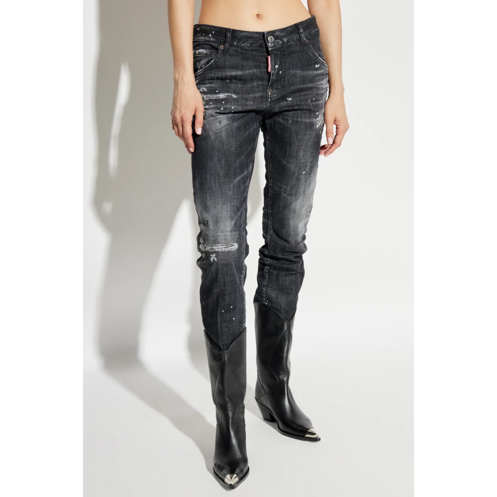 Dsquared2 Jeans Cool Girl Gray Dames