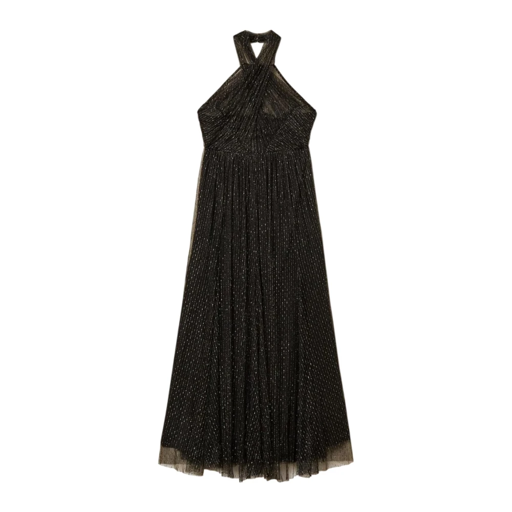 Twinset Donna Nero Abiti, S, New, - Immagine 4