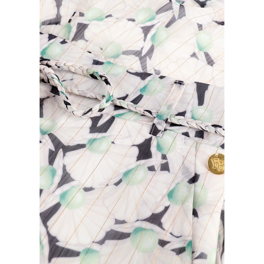 Freebird Groene Mini Shorts voor Dames Multicolor Dames