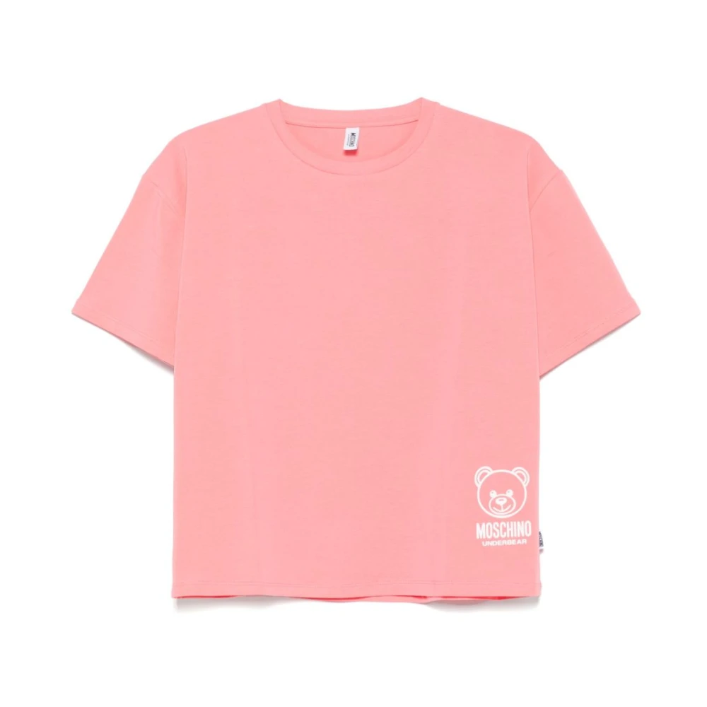 Moschino - Tops > T-Shirts - Pink - Moschino - Modalova