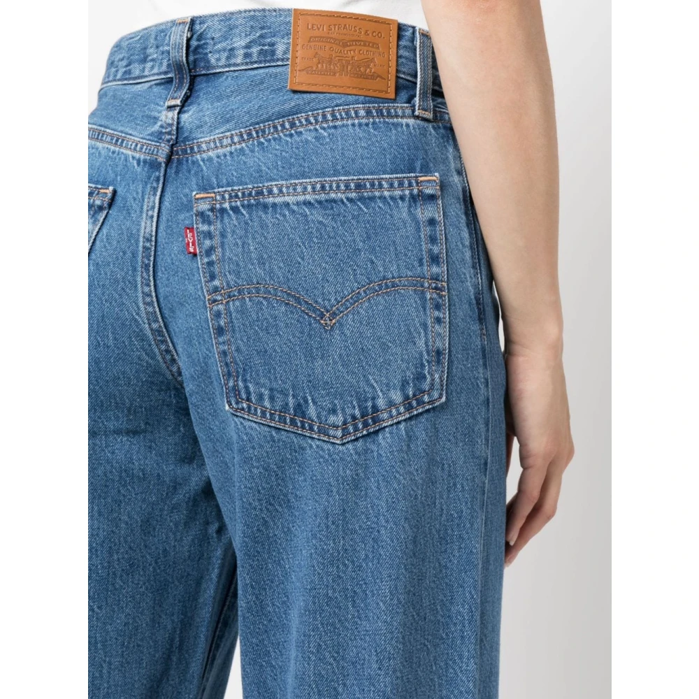 Levi's Straight Jeans Blue Dames