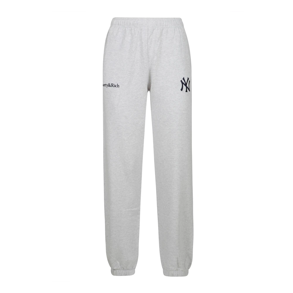 Sporty & Rich Serif Sweatpant Gray Dames