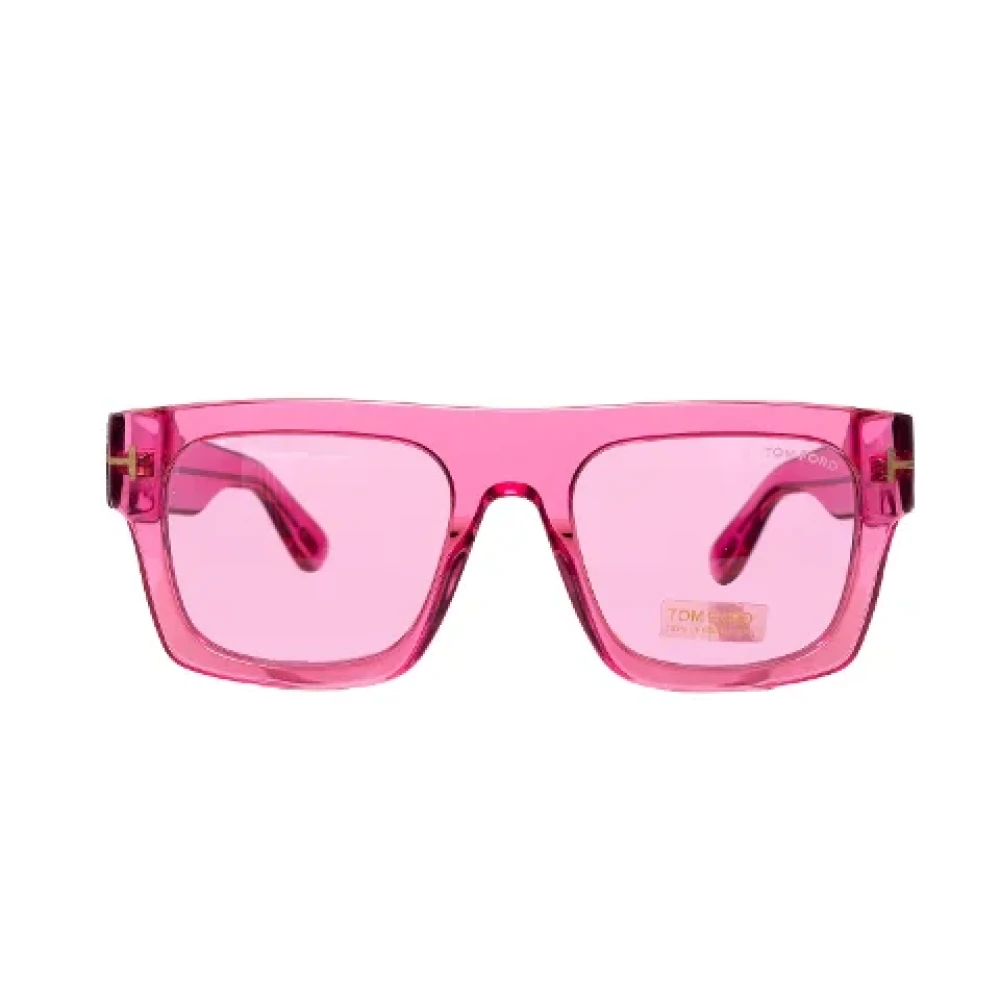 Tom Ford Pre-owned Acetate sunglasses Pink Dames