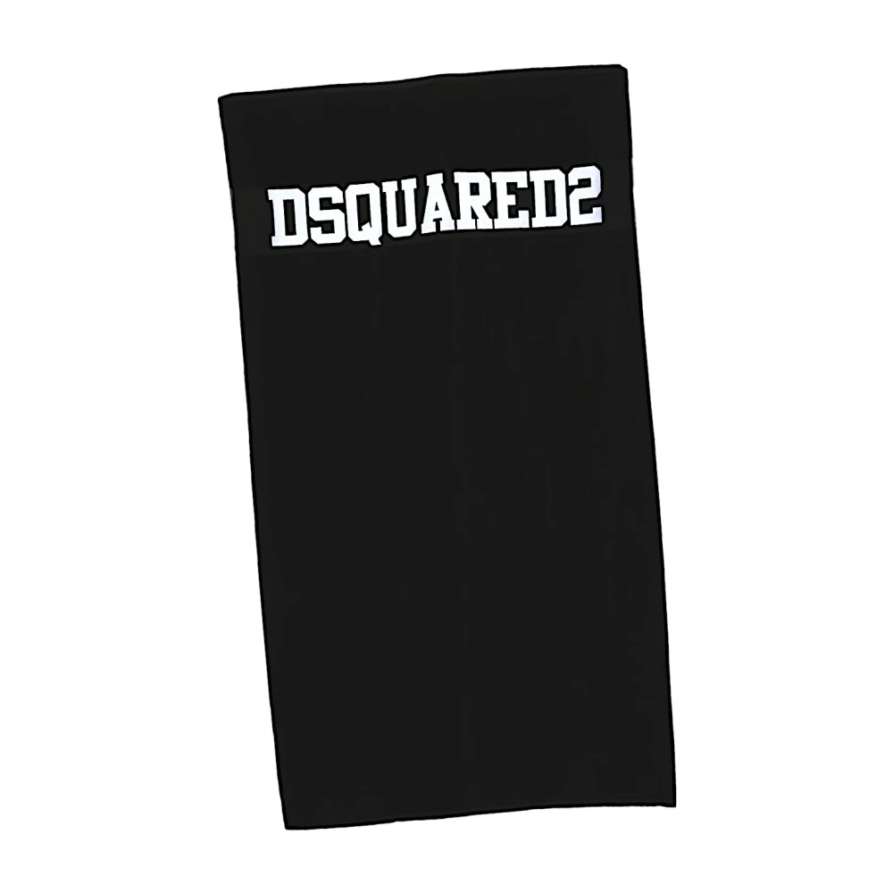Dsquared2 Towels Black Unisex