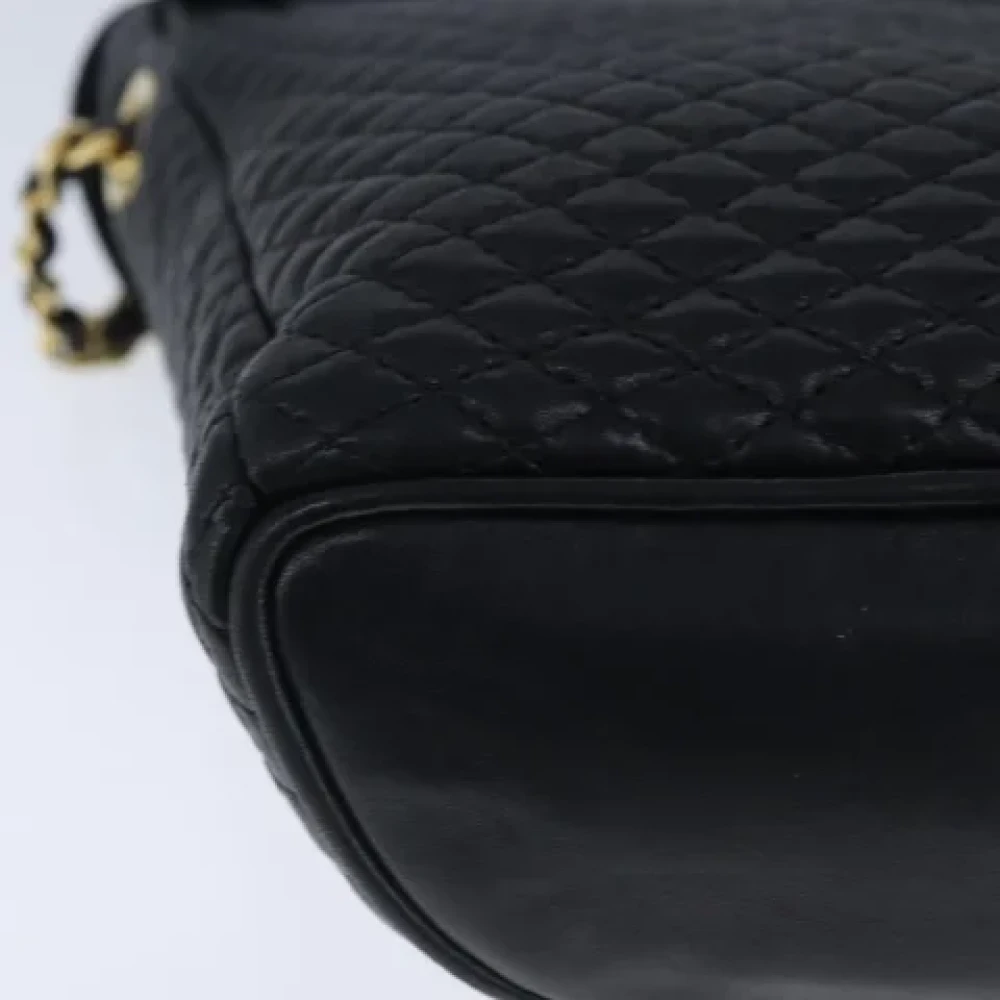 Bally Pre-owned Leather shoulder-bags Black Dames