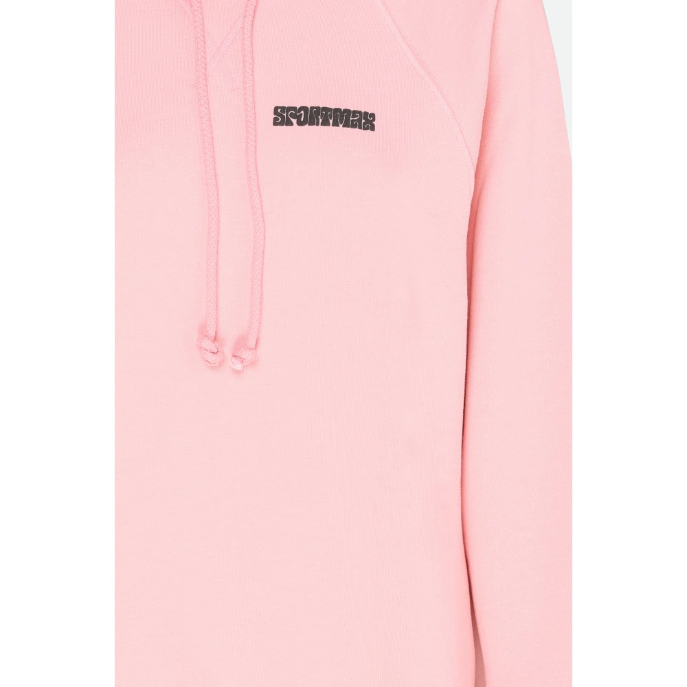 SPORTMAX Roze Sweatshirt Stijlvol Casual Mode Vrouwen Pink Dames
