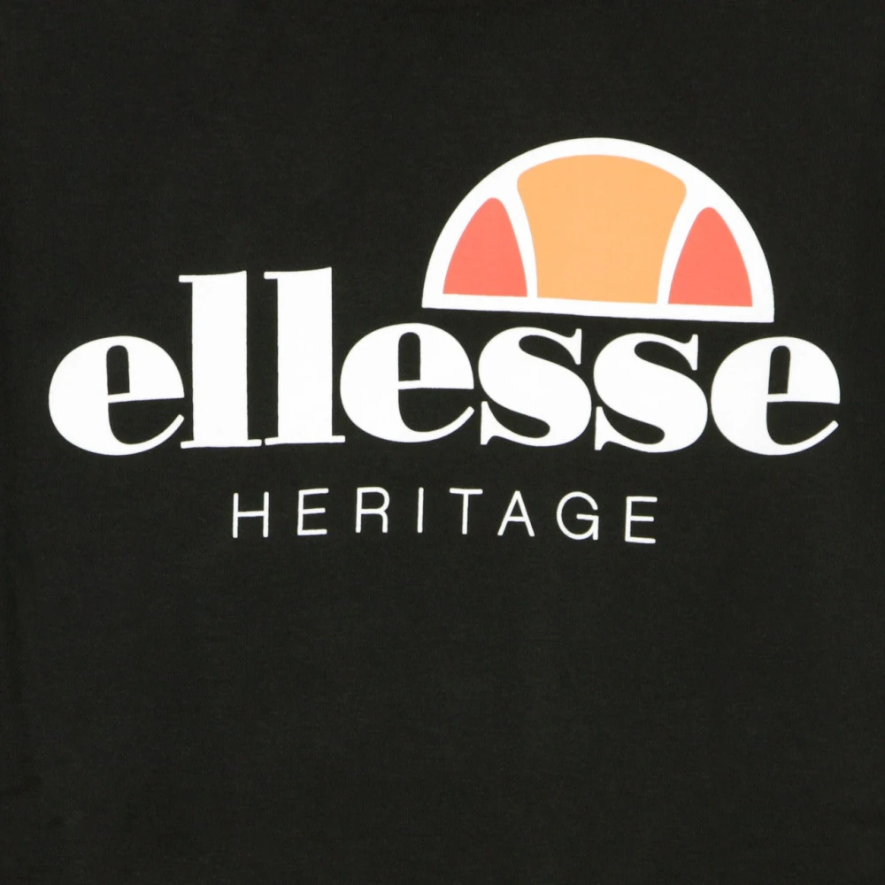 Ellesse Zwarte hoodie jurk voor vrouwen Black Dames
