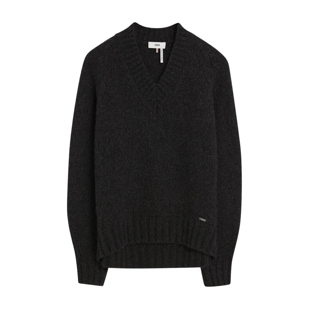 CINQUE Moderne Merinowol Trui Gray Dames
