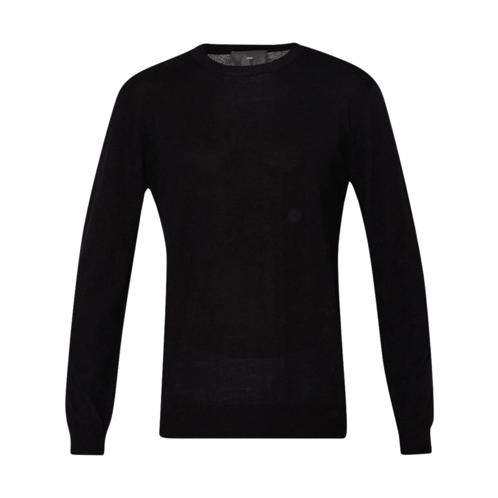 Liu Jo Stijlvolle Gebreide Kleding Black Heren