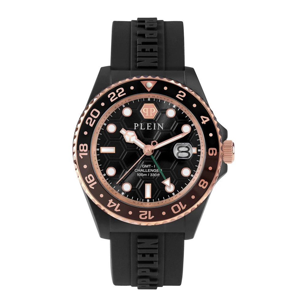 Philipp Plein , Watches, Male, Black, One Size, Gmt-I Challenger Watch