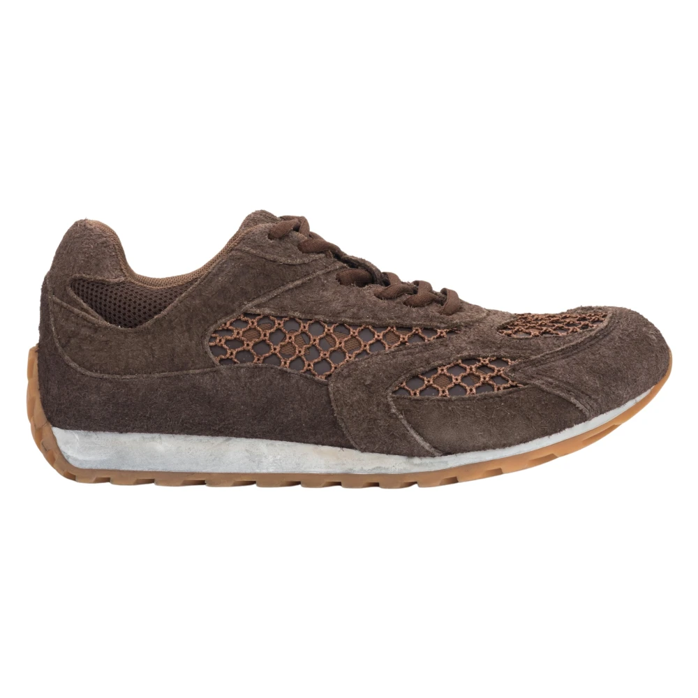 Estro Brown Sneakers, Female, 3 Uk, Es8 Low-Top Trainers